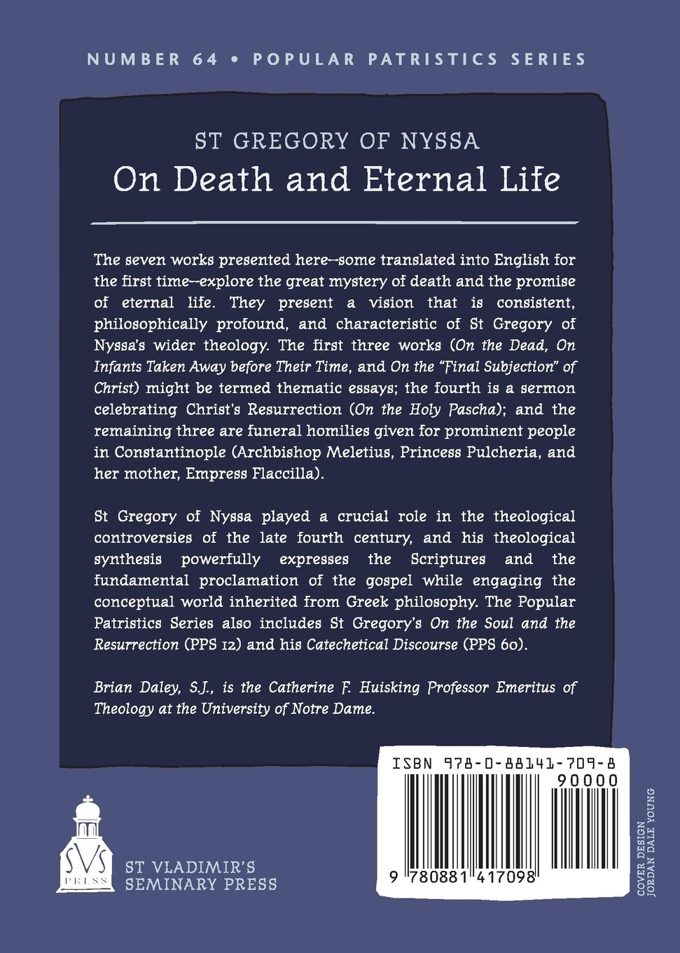 Rückseitencover On Death and Eternal Life