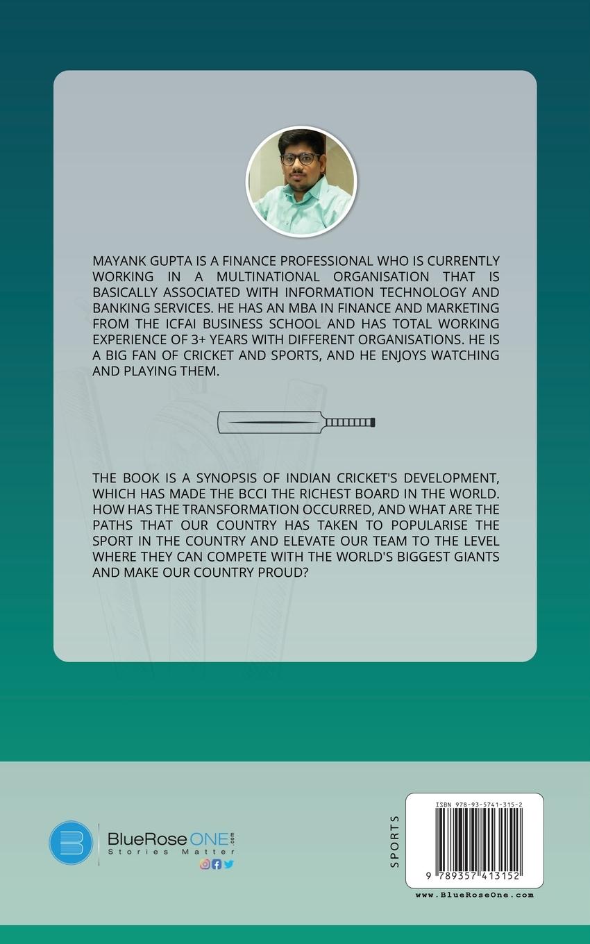 Rückseitencover Struggling Pathway Towards Success in Indian Cricket