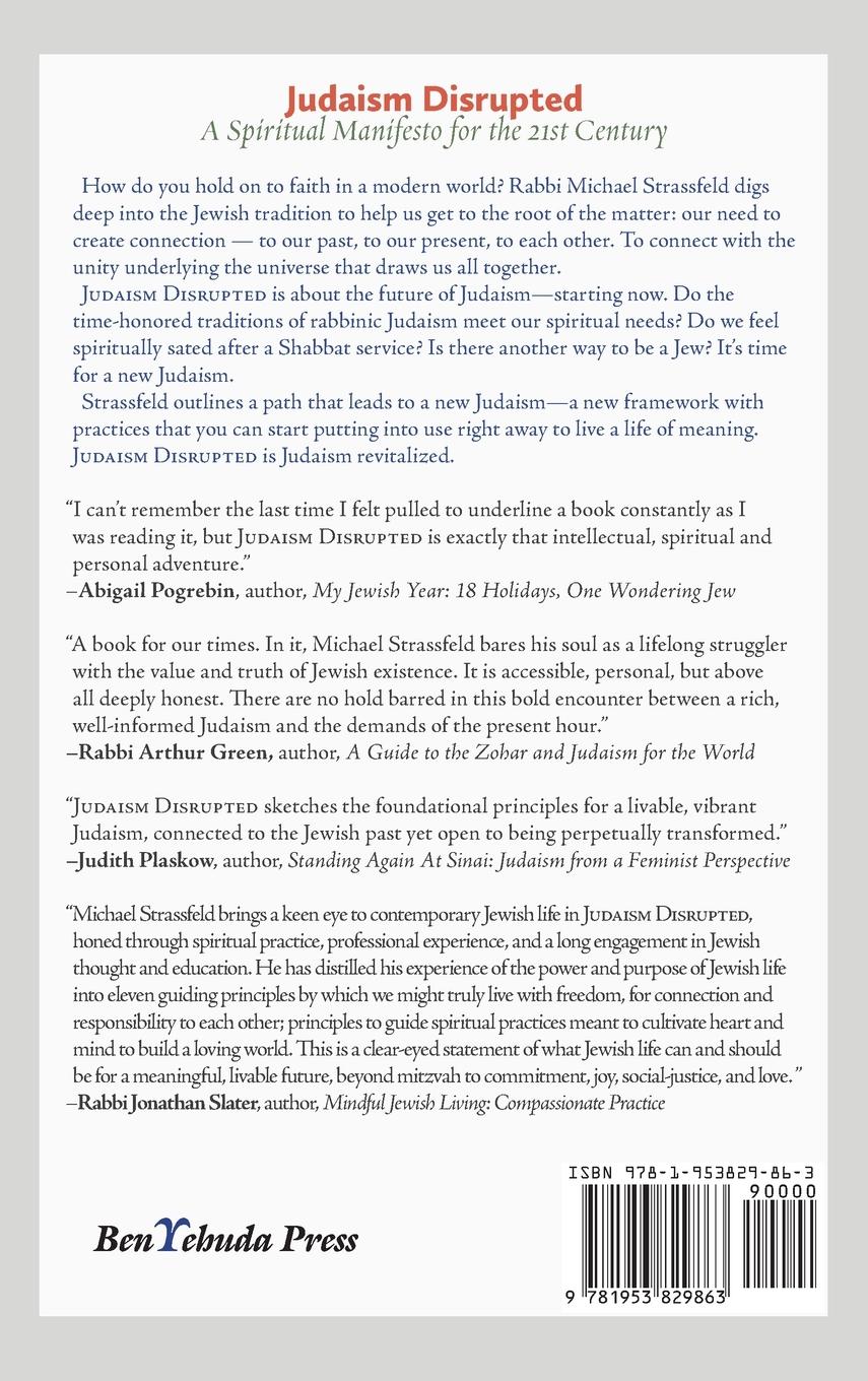 Rückseitencover Judaism Disrupted