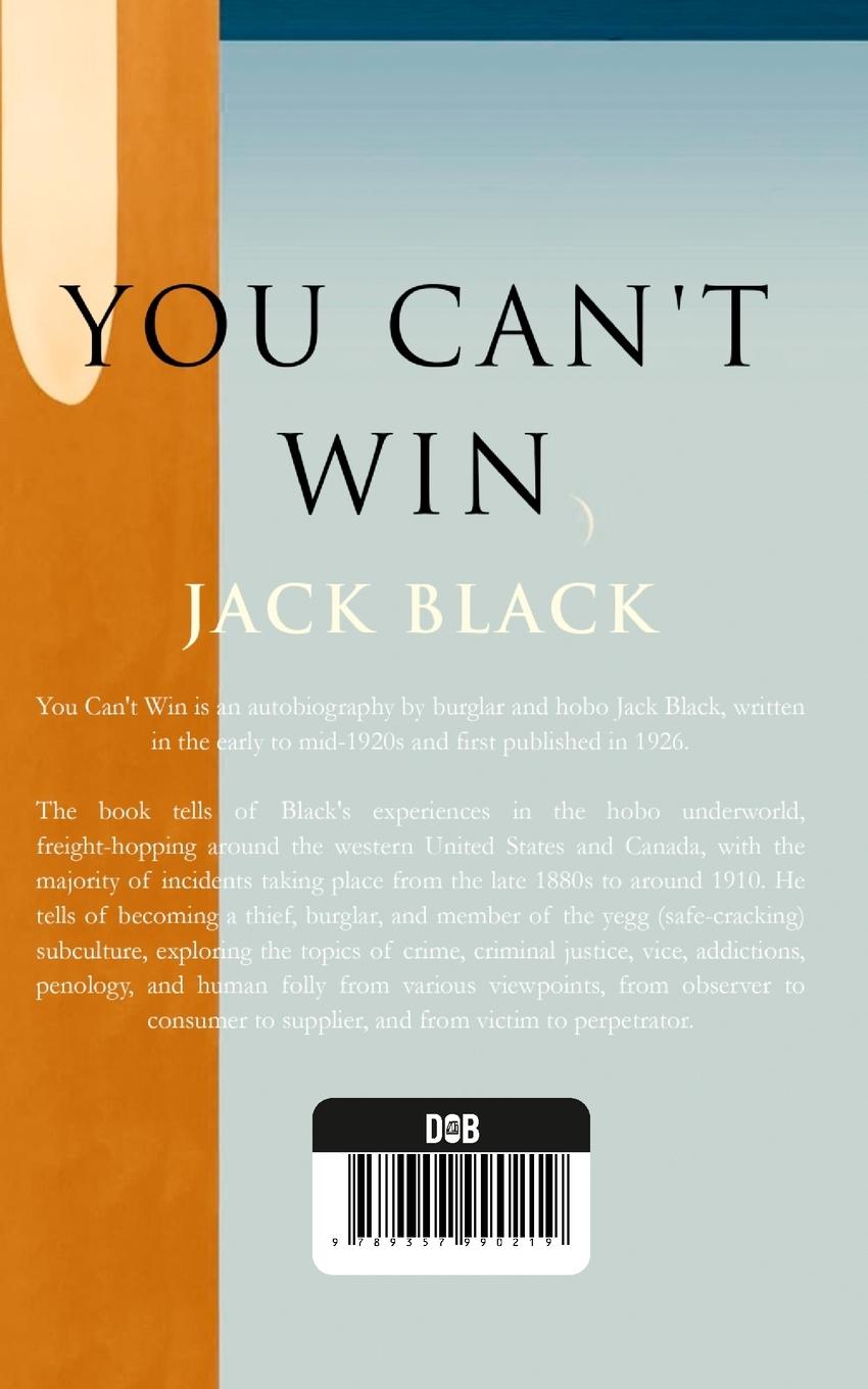 Rückseitencover You Can't Win