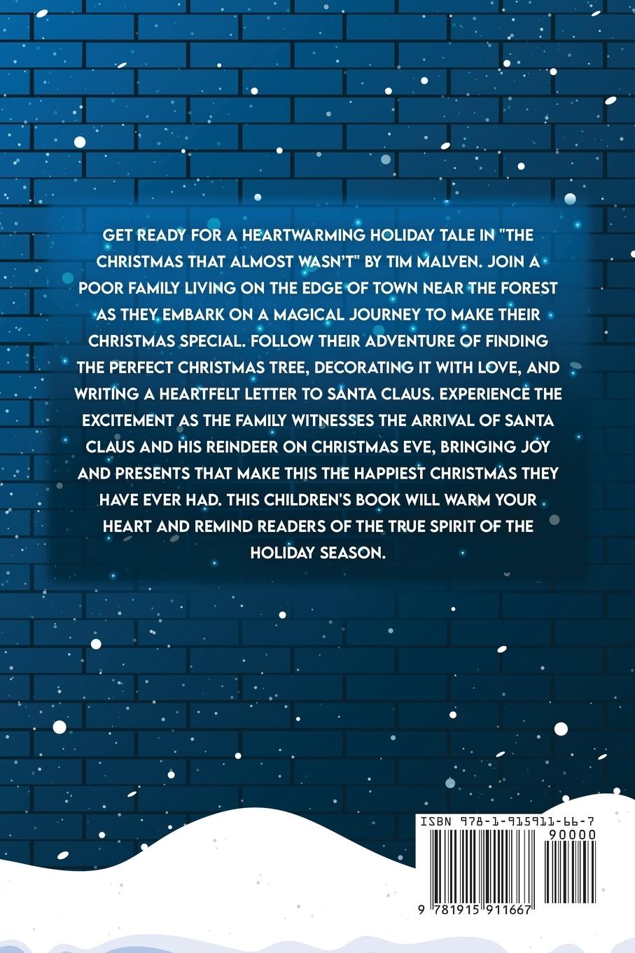 Rückseitencover The Christmas That Almost Wasn't