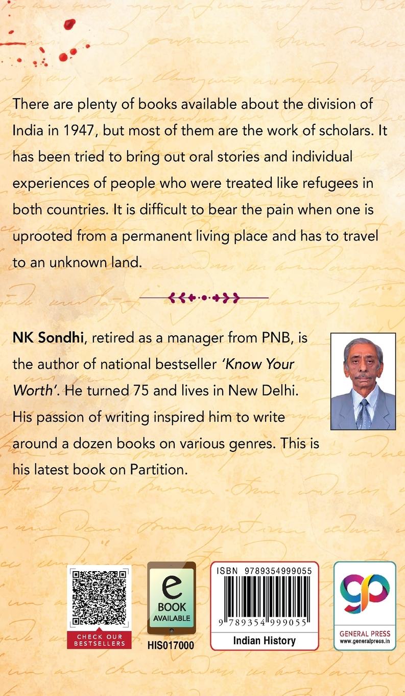 Rückseitencover The Voices of Partition