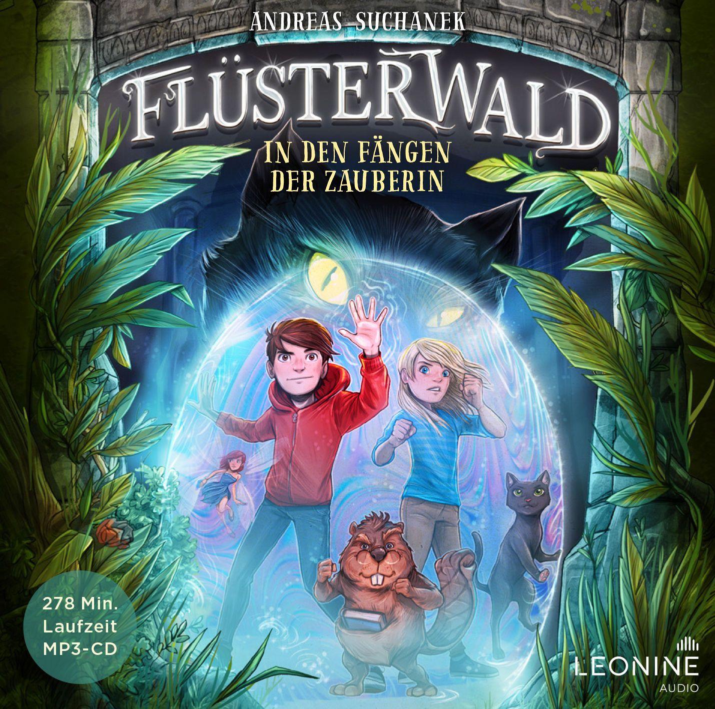 Vorderes Coverbild Flüsterwald-In den Fängen der Zauberin (Staffel