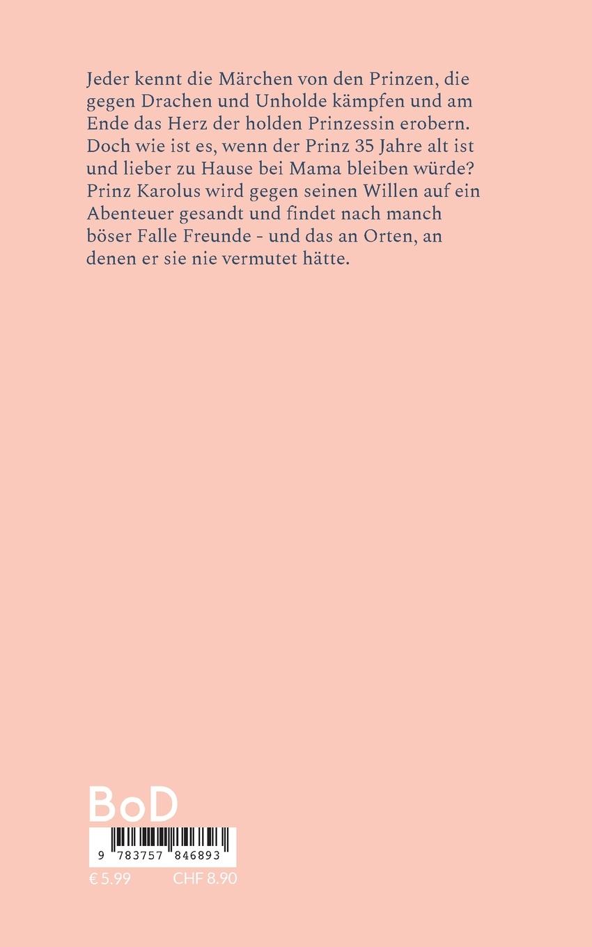 Rückseitencover Prinz Karolus sucht eine Braut