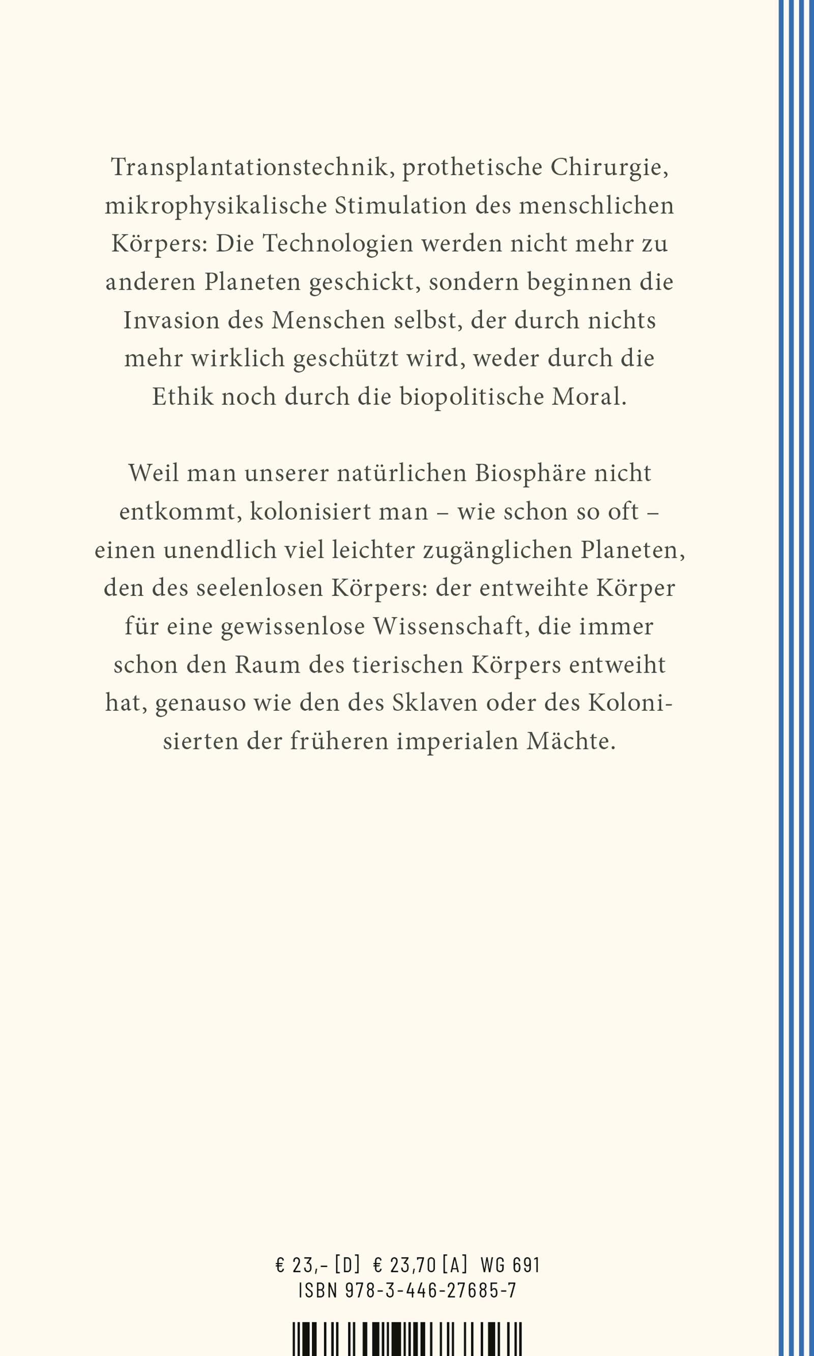 Beispielinhalt (Bild) Die Eroberung des Körpers