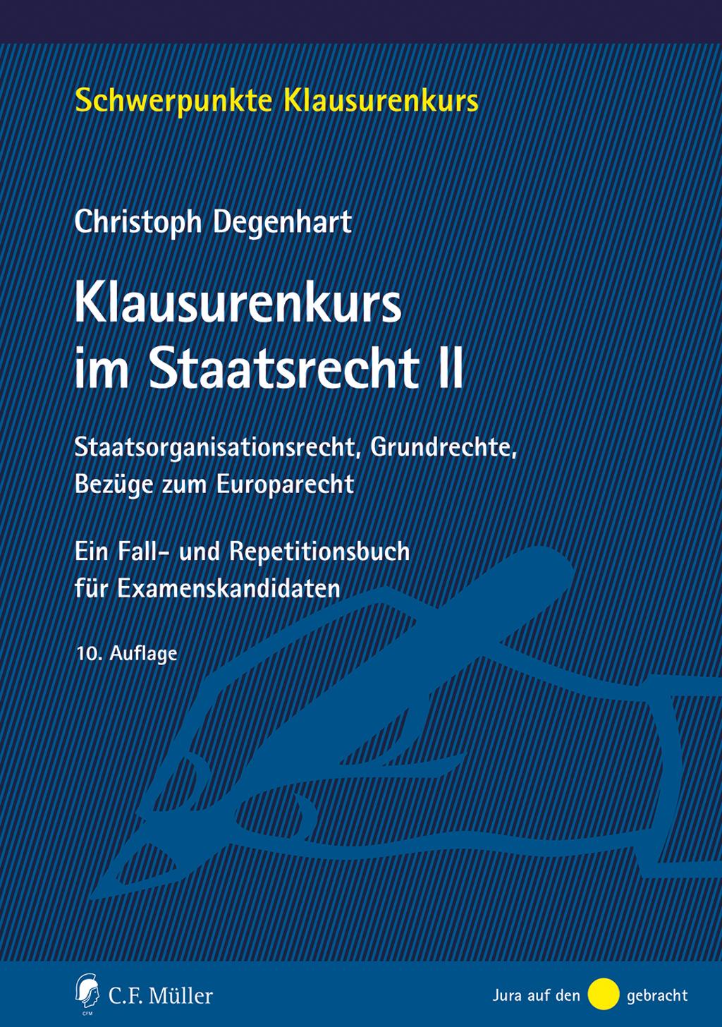 Vorderes Coverbild Klausurenkurs im Staatsrecht II