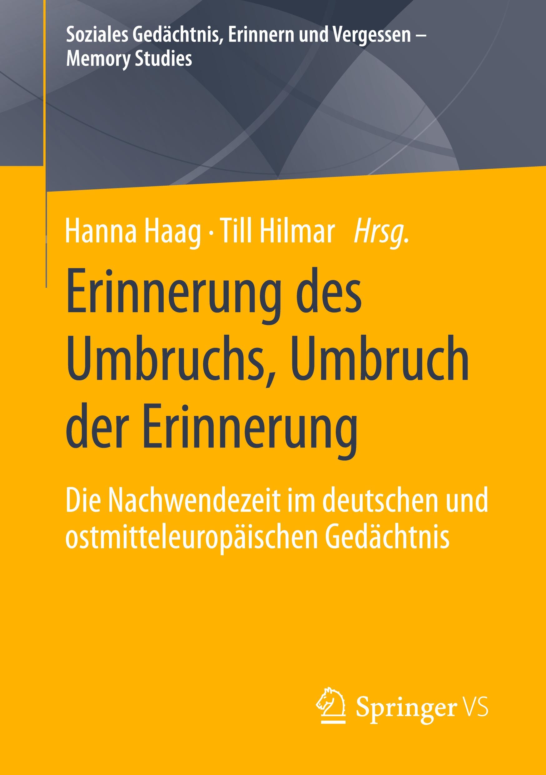 Vorderes Coverbild Erinnerung des Umbruchs, Umbruch der Erinnerung