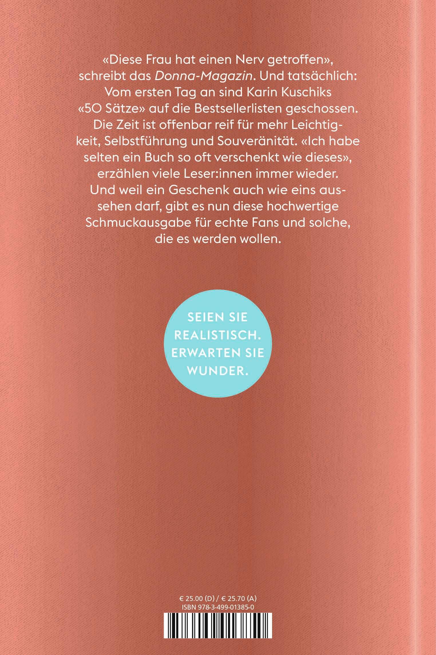 Rückseitencover 50 Sätze, die das Leben leichter machen