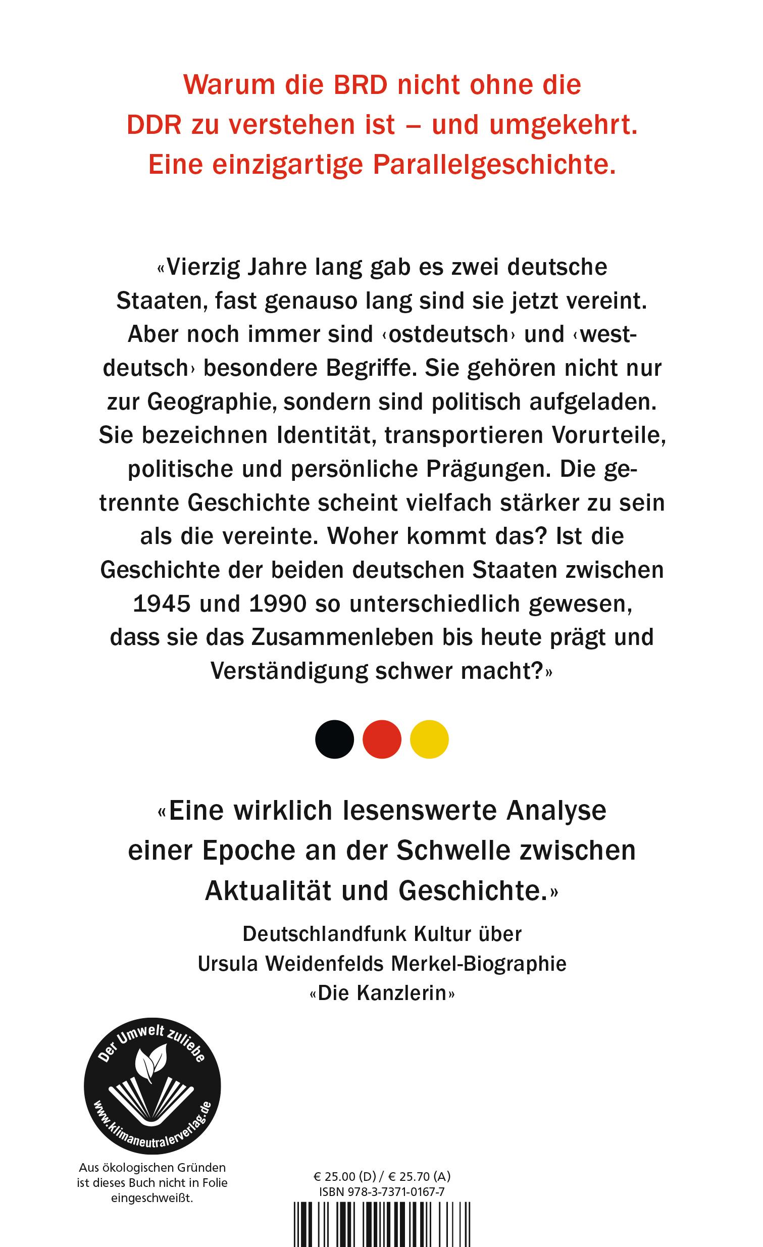 Rückseitencover Das doppelte Deutschland