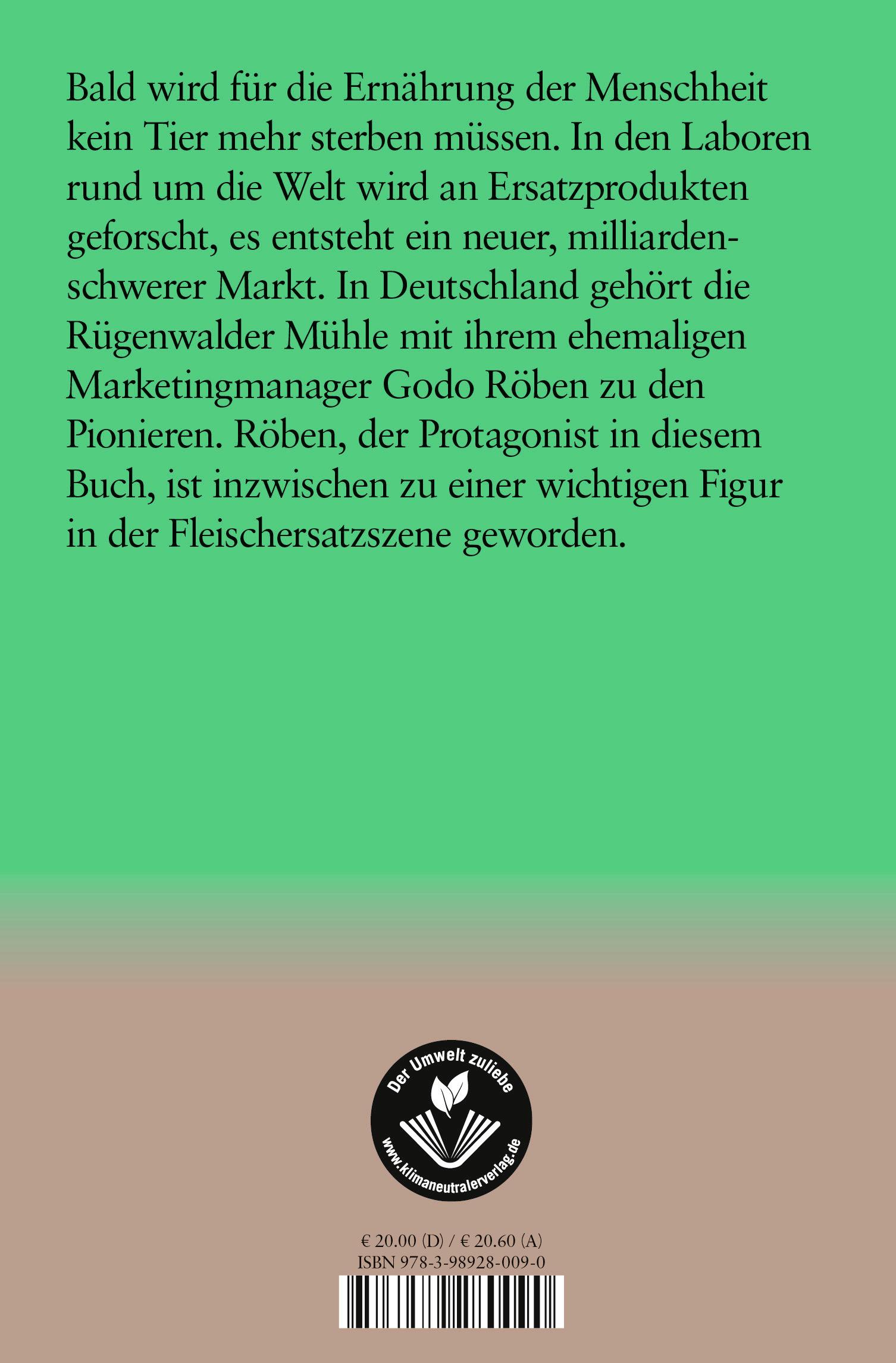 Rückseitencover Vergesst Fleisch!