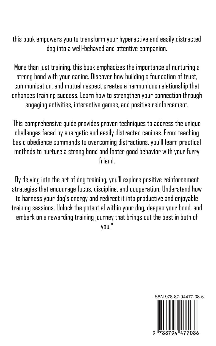 Rückseitencover The Art of Dog Training