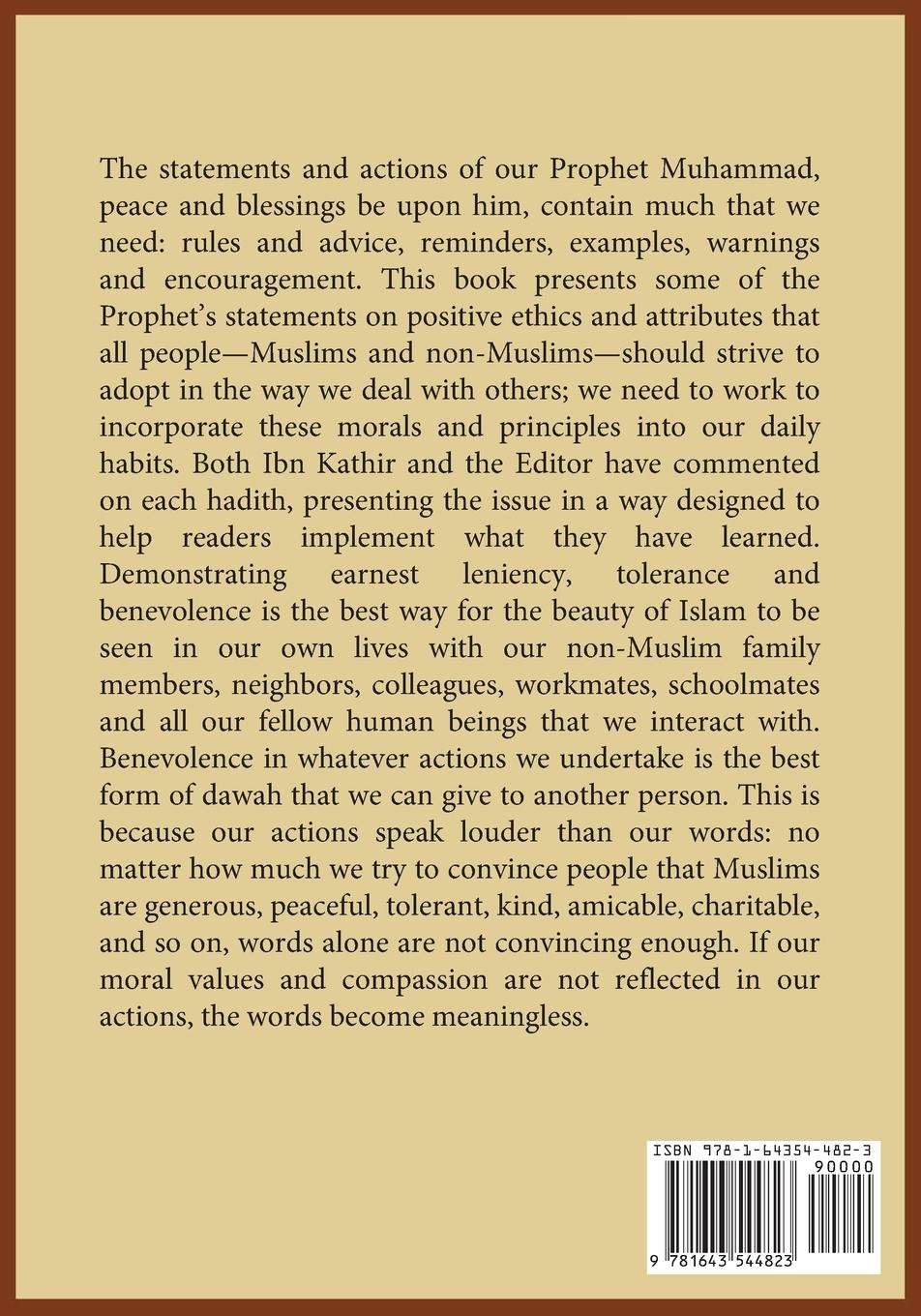 Rückseitencover Hadiths on Good Moral Values