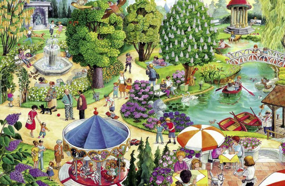 Beispielinhalt (Bild) Mein großes Wimmelbuch | Für Kinder ab 2 Jahren