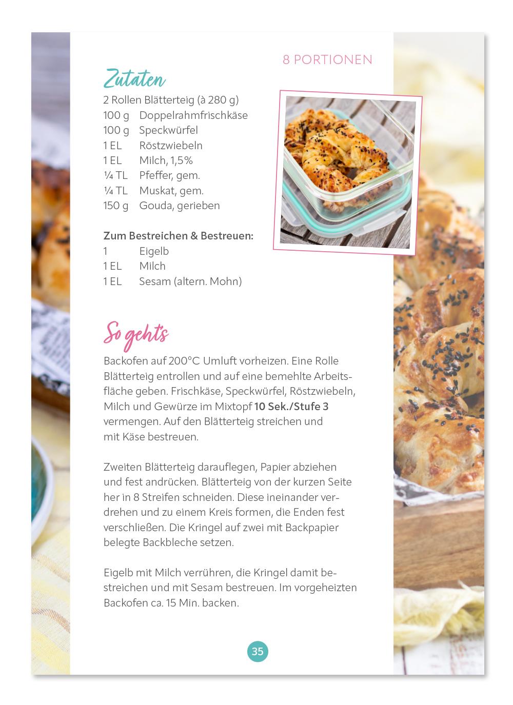 Beispielinhalt (Bild) Picknick Rezepte