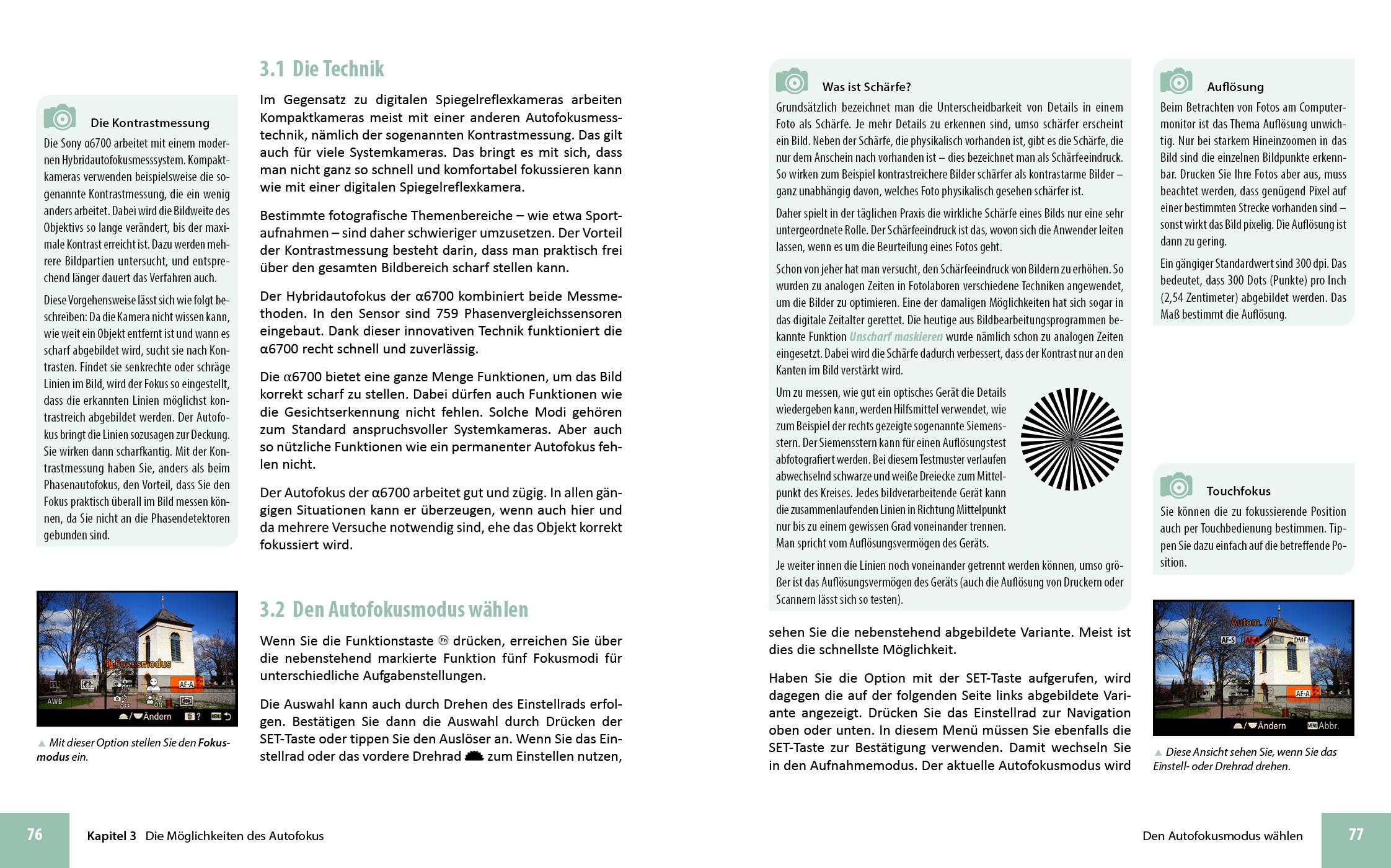 Beispielinhalt (Bild) Sony alpha 6700: Das umfangreiche Praxisbuch zu Ihrer Kamera