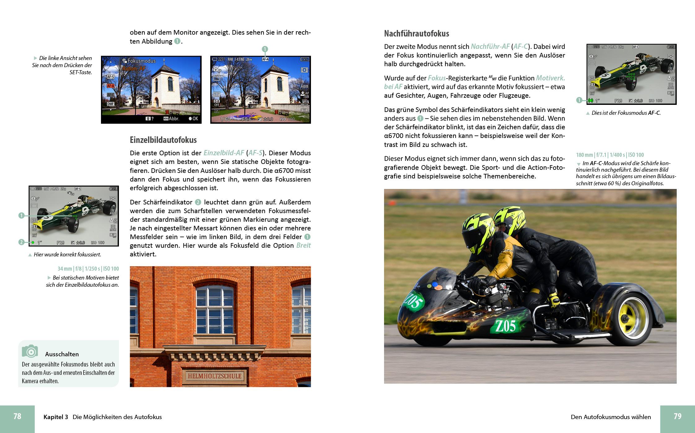 Beispielinhalt (Bild) Sony alpha 6700: Das umfangreiche Praxisbuch zu Ihrer Kamera