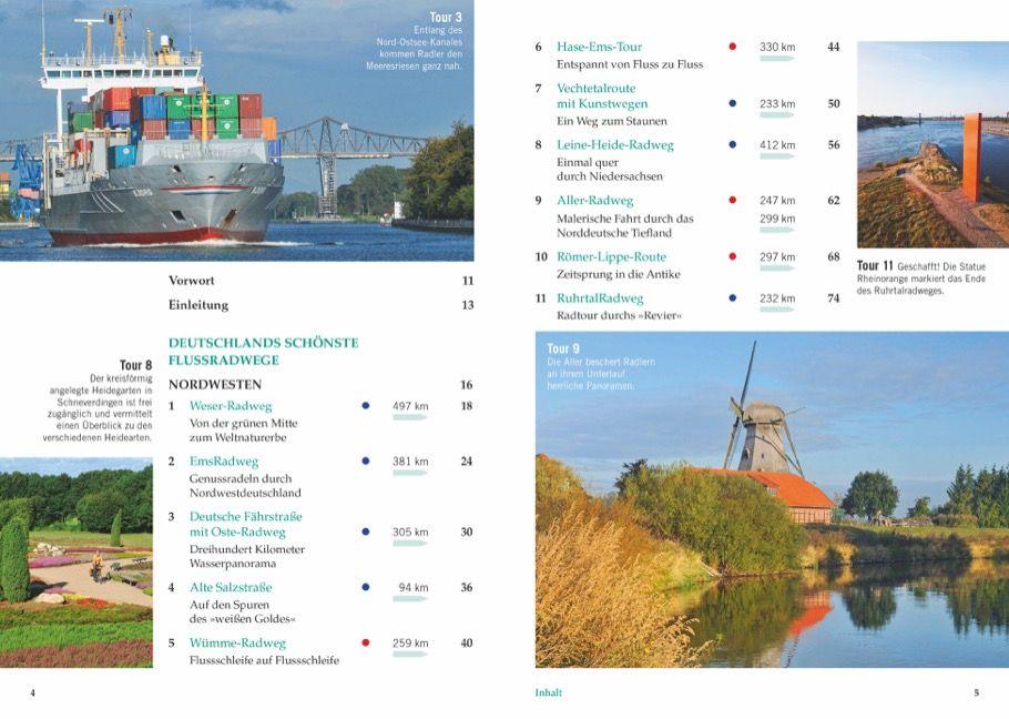Beispielinhalt (Bild) Deutschlands schönste Flussradwege