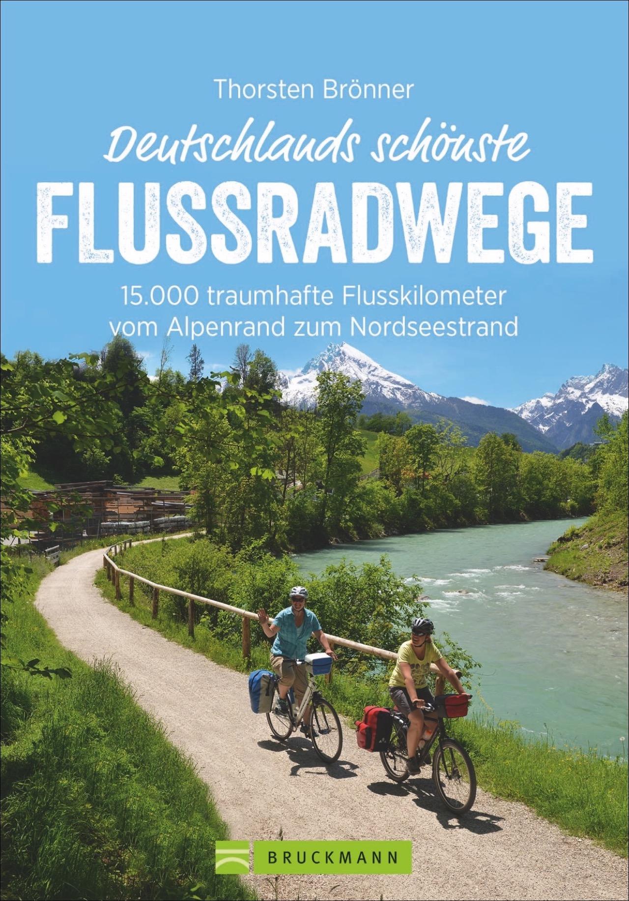 Vorderes Coverbild Deutschlands schönste Flussradwege