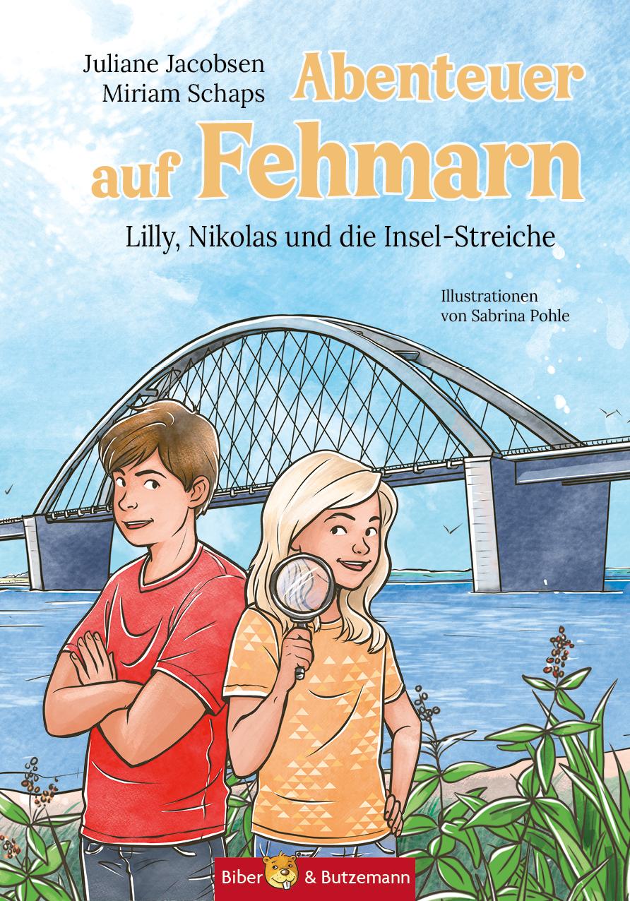 Vorderes Coverbild Abenteuer auf Fehmarn - Lilly, Nikolas und die Insel-Streiche