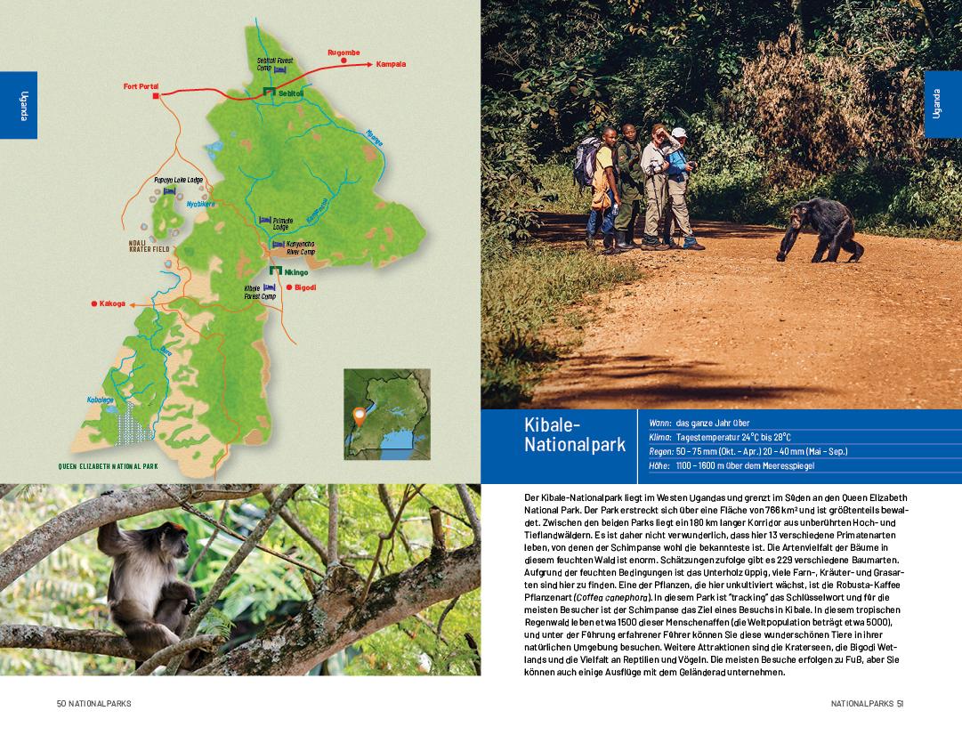 Beispielinhalt (Bild) Safari-Reiseführer Ostafrika