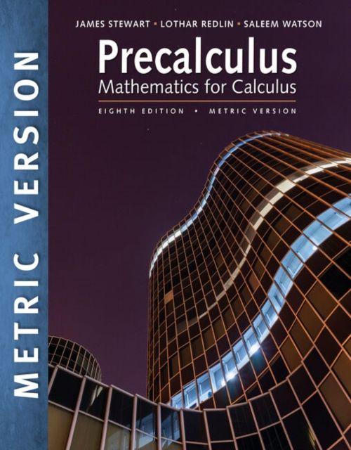 Vorderes Coverbild Precalculus: Mathematics for Calculus, International Metric Edition