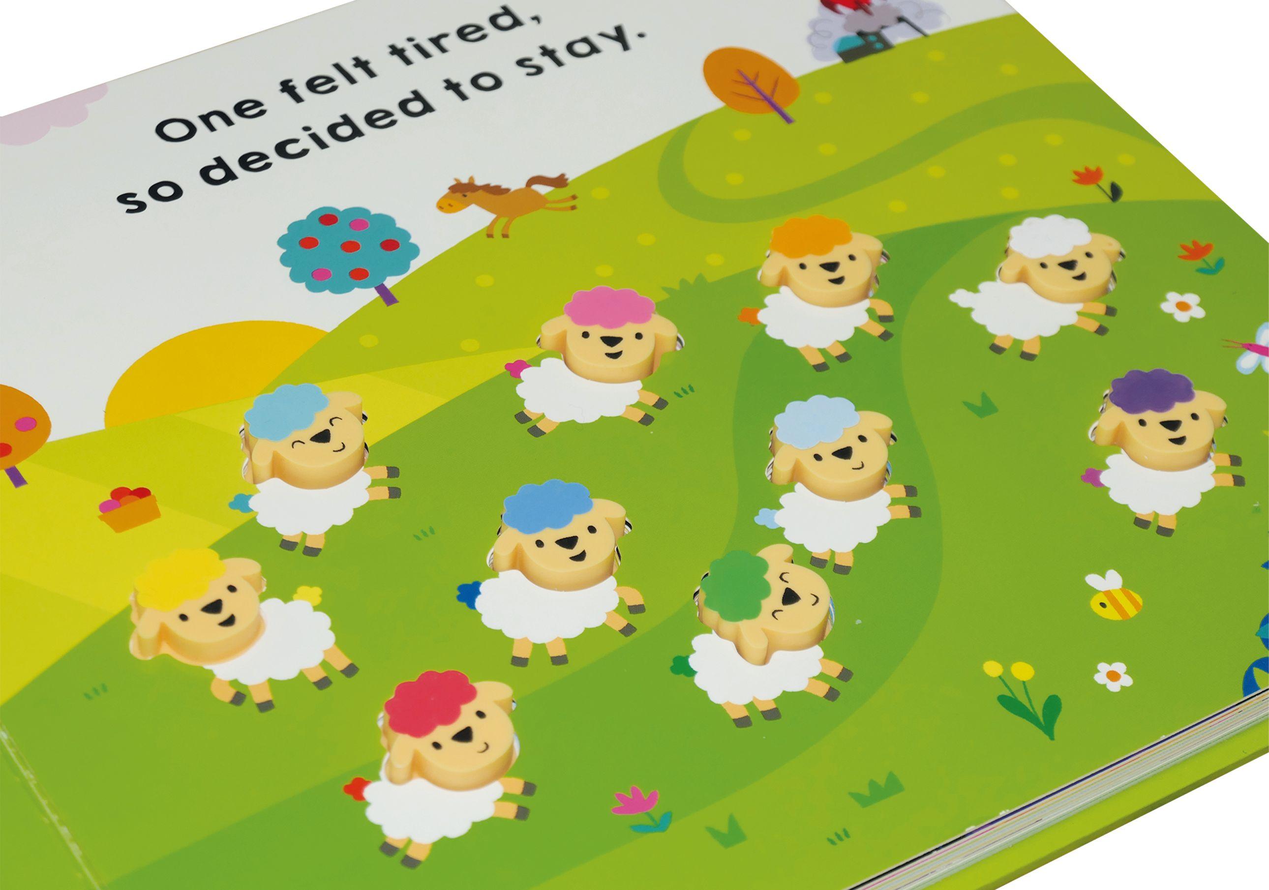 Beispielinhalt (Bild) Ten Little Lambs (Little Squishies)