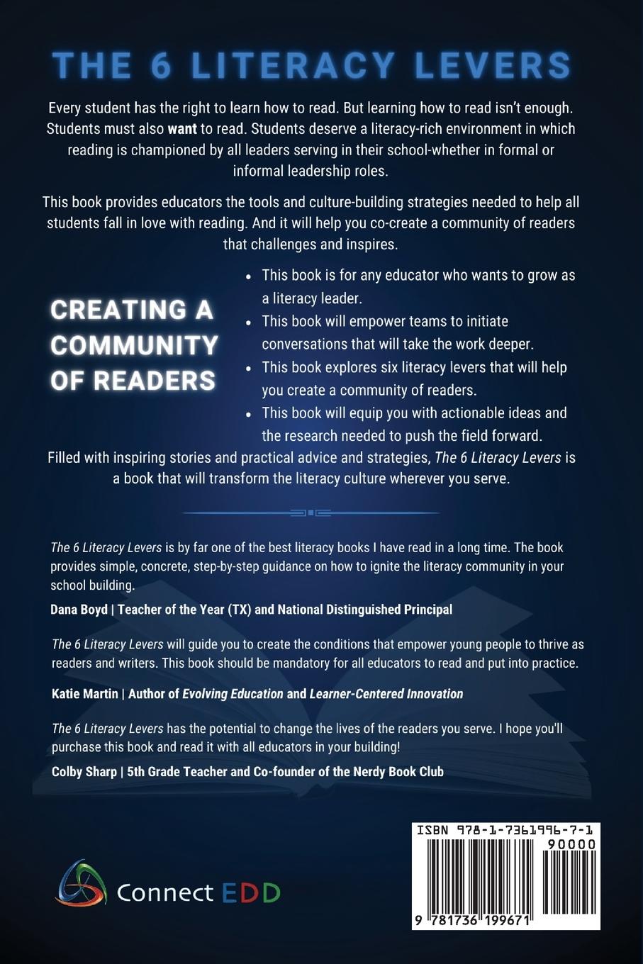 Rückseitencover The 6 Literacy Levers