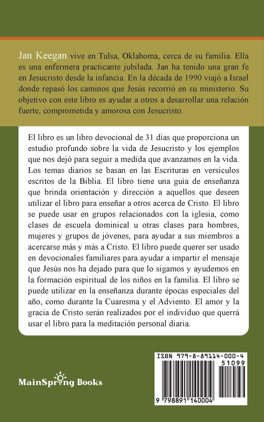 Rückseitencover Como Cristo es Mi Ejemplo