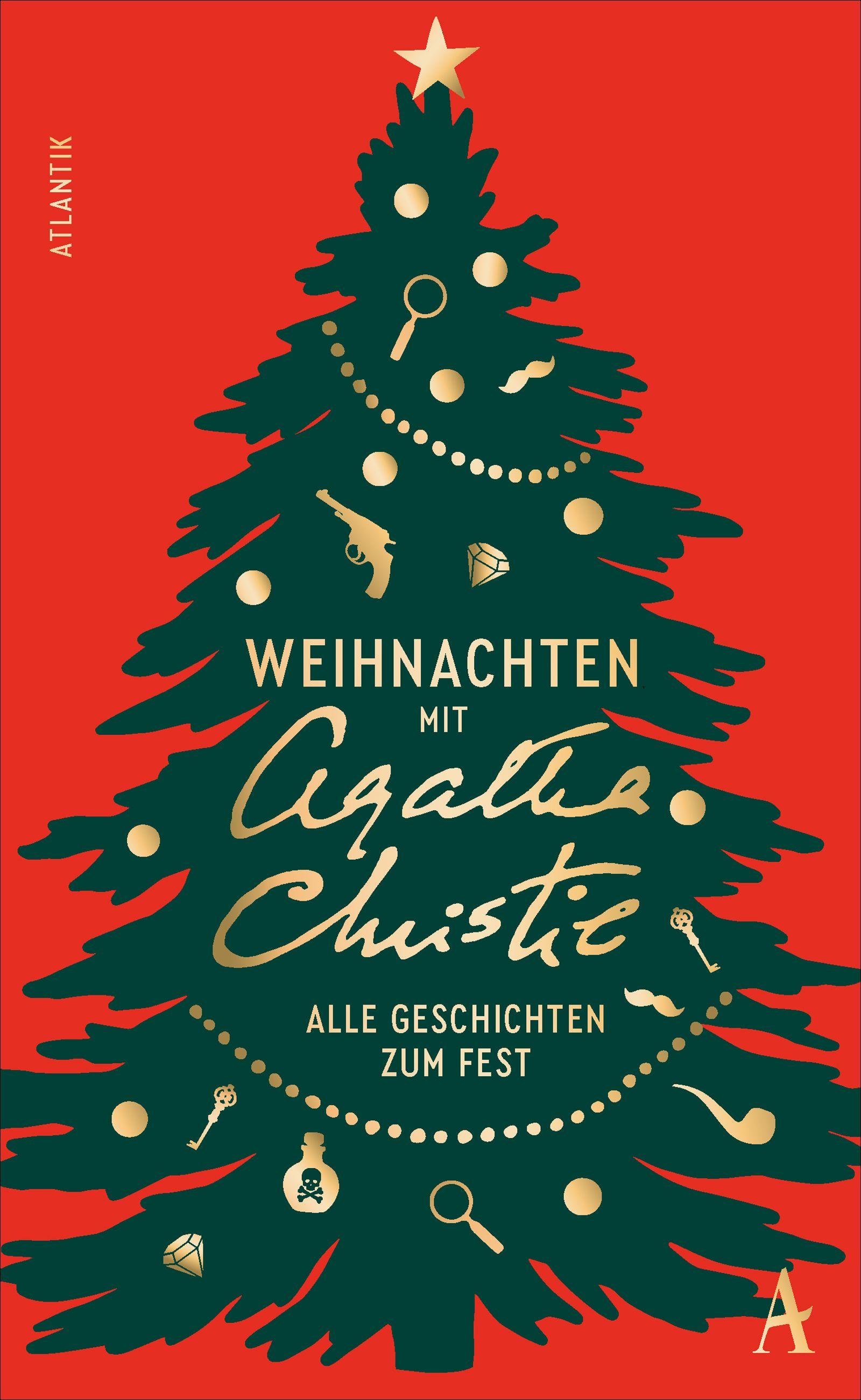Vorderes Coverbild Weihnachten mit Agatha Christie