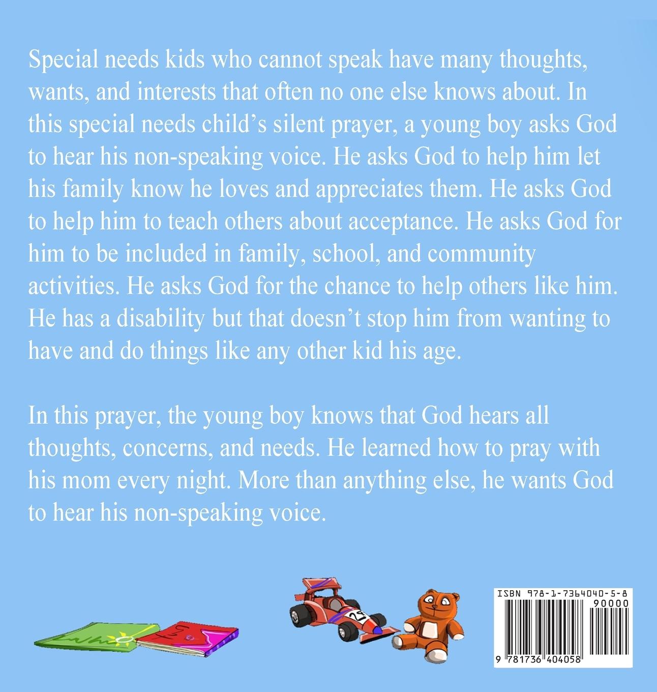 Rückseitencover God, Can You Hear My Non-Speaking Voice