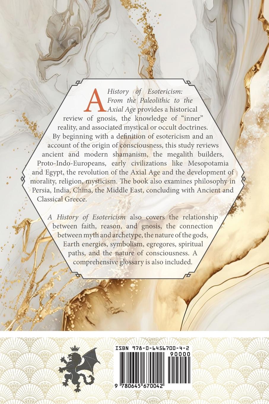 Rückseitencover A History of Esotericism