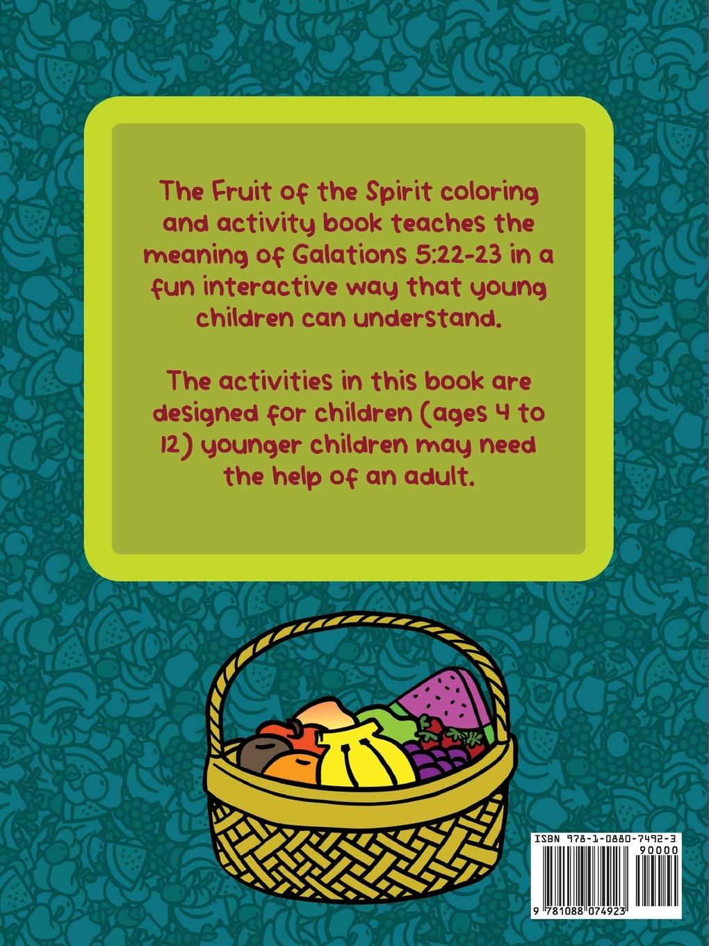 Rückseitencover Fruit of the Spirit