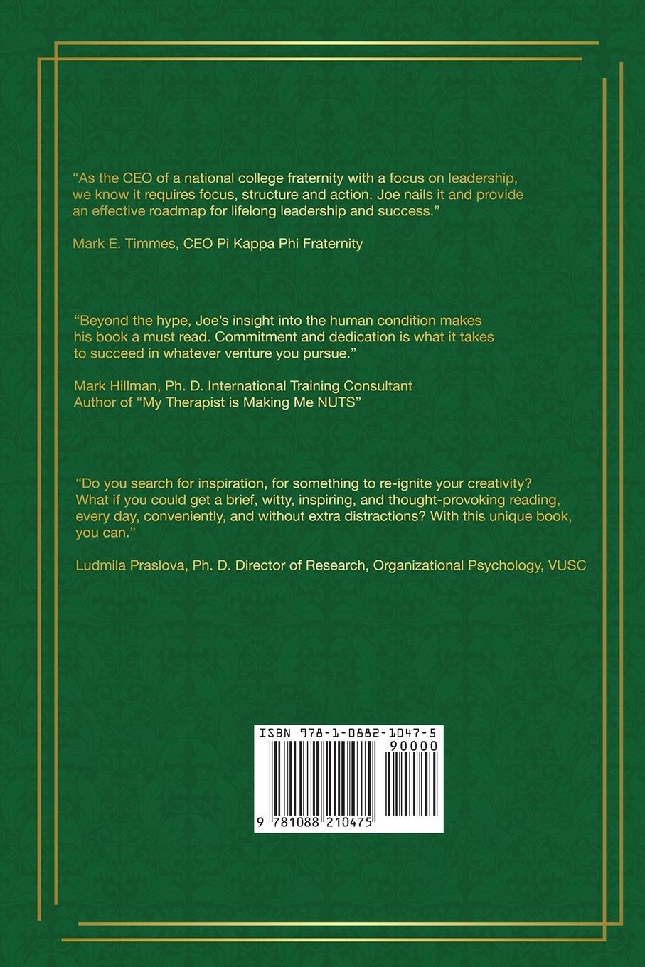 Rückseitencover Every Day Excellence