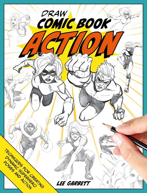 Vorderes Coverbild Draw Comic Book Action