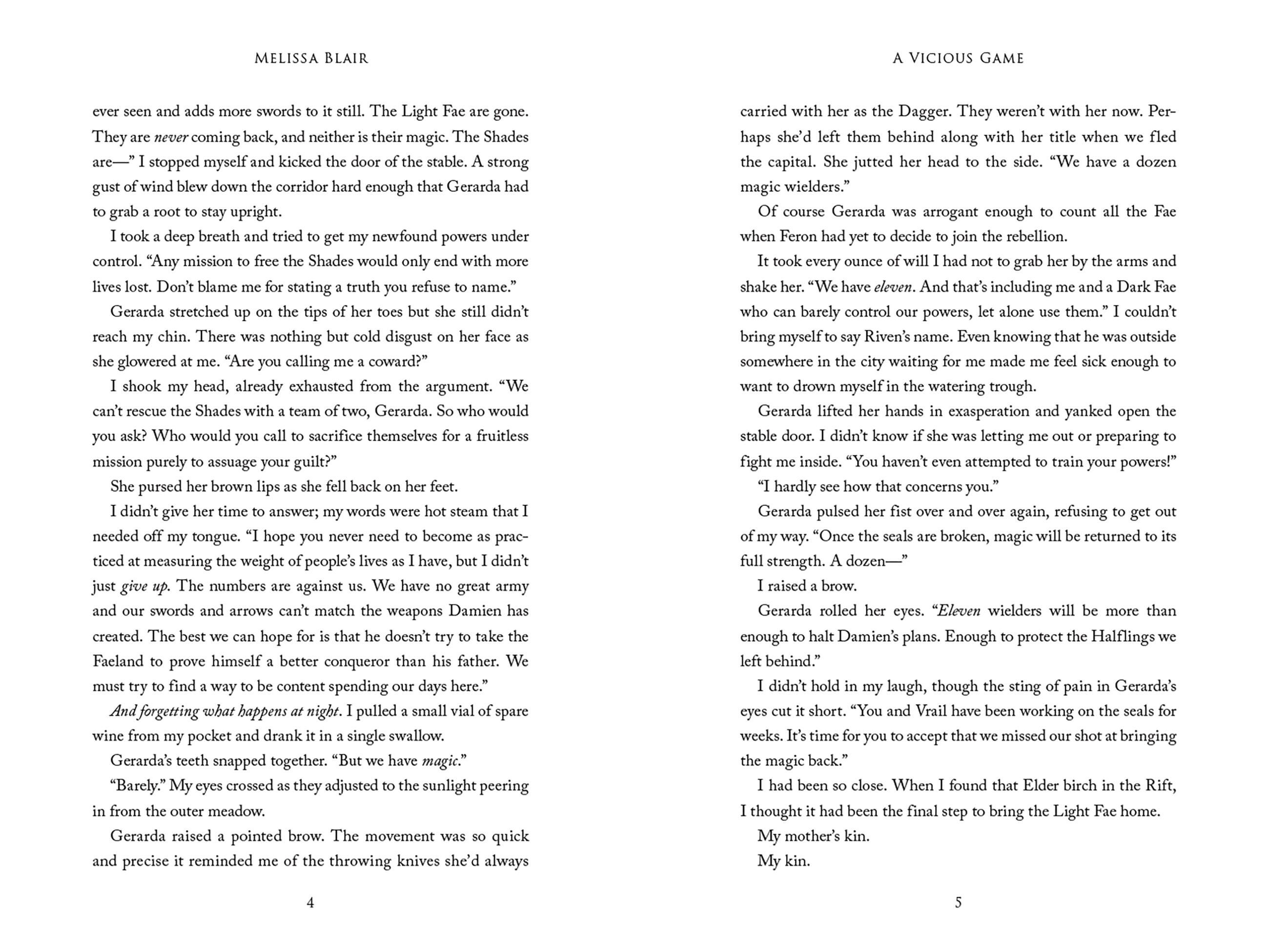 Beispielinhalt (Bild) A Vicious Game