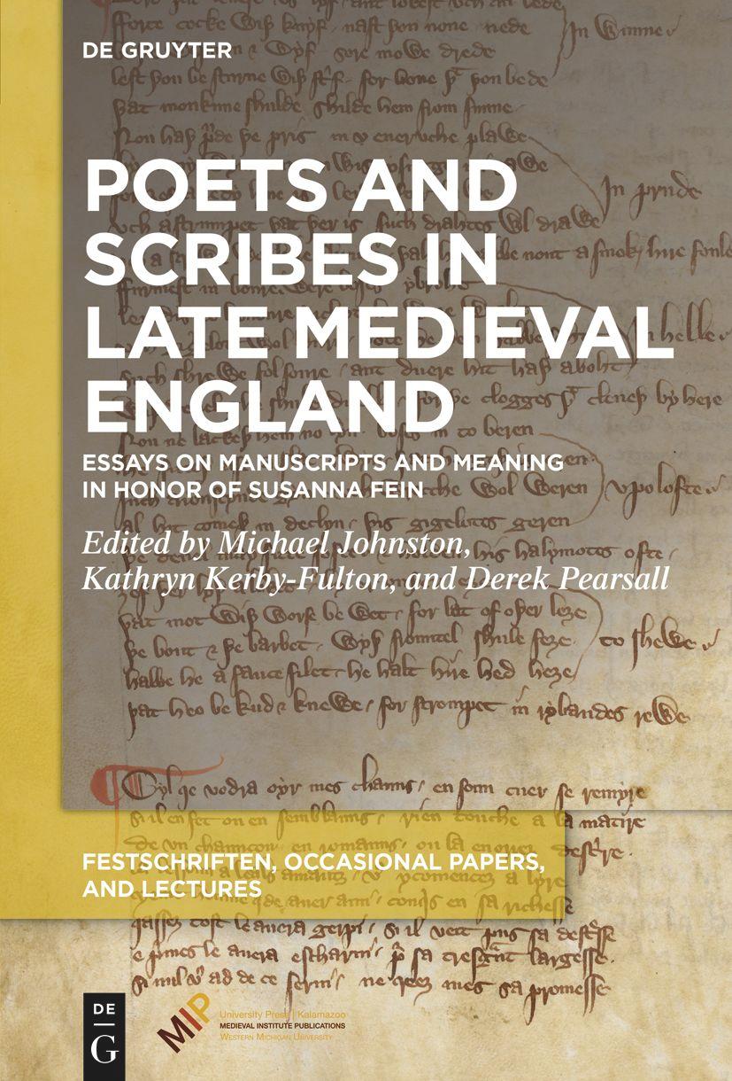 Vorderes Coverbild Poets and Scribes in Late Medieval England