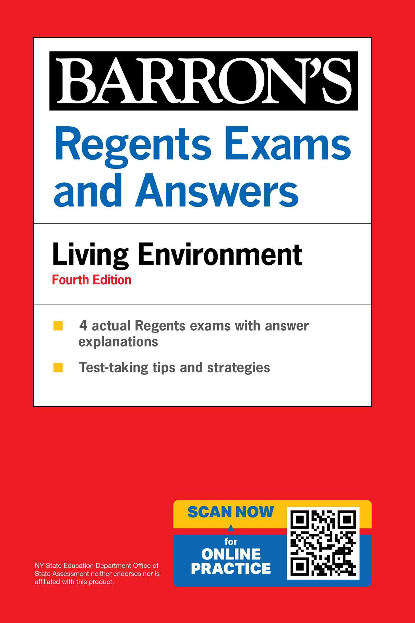 Vorderes Coverbild Regents Exams and Answers: Living Environment, Fourth Edition