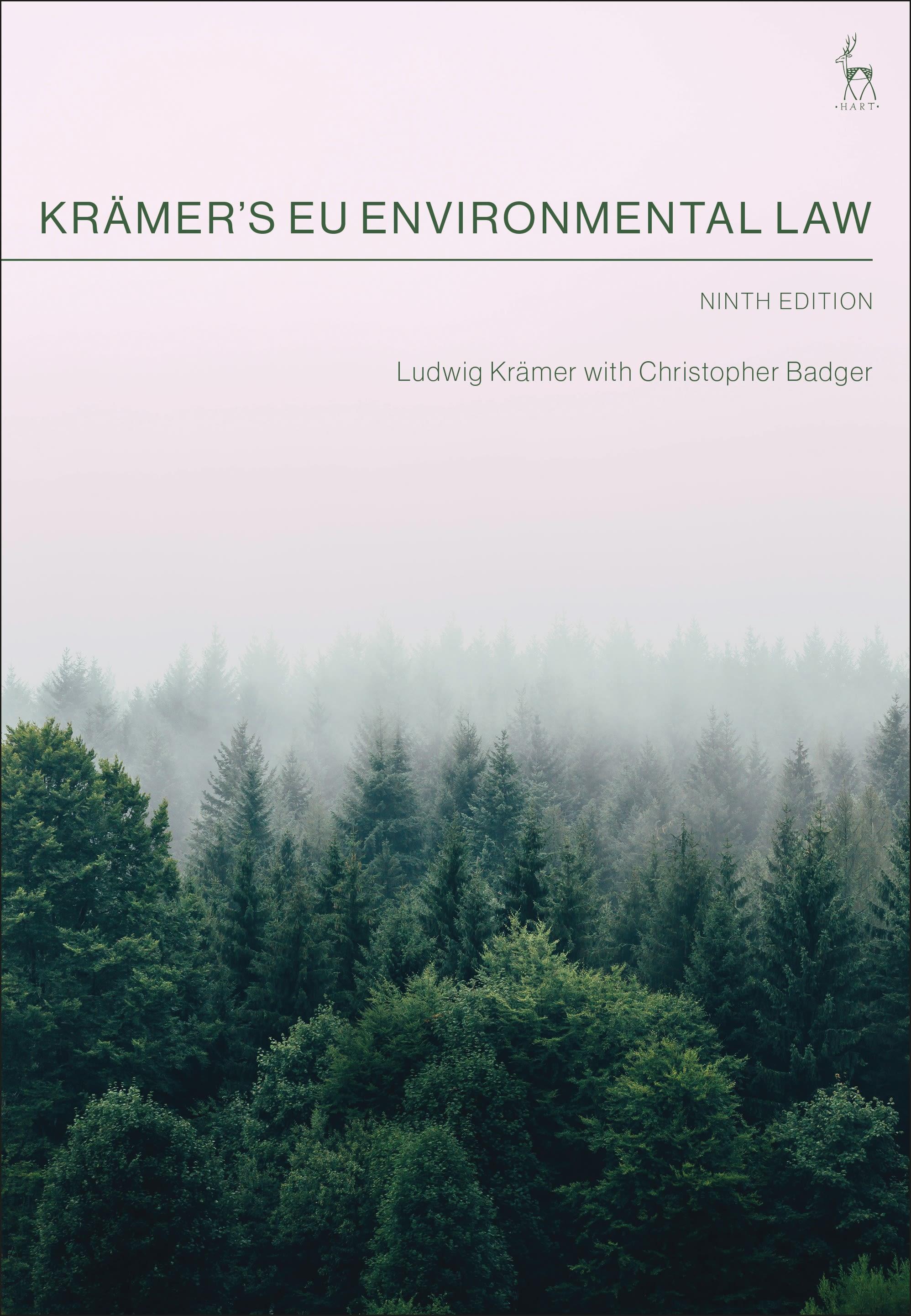 Vorderes Coverbild Krämer's EU Environmental Law