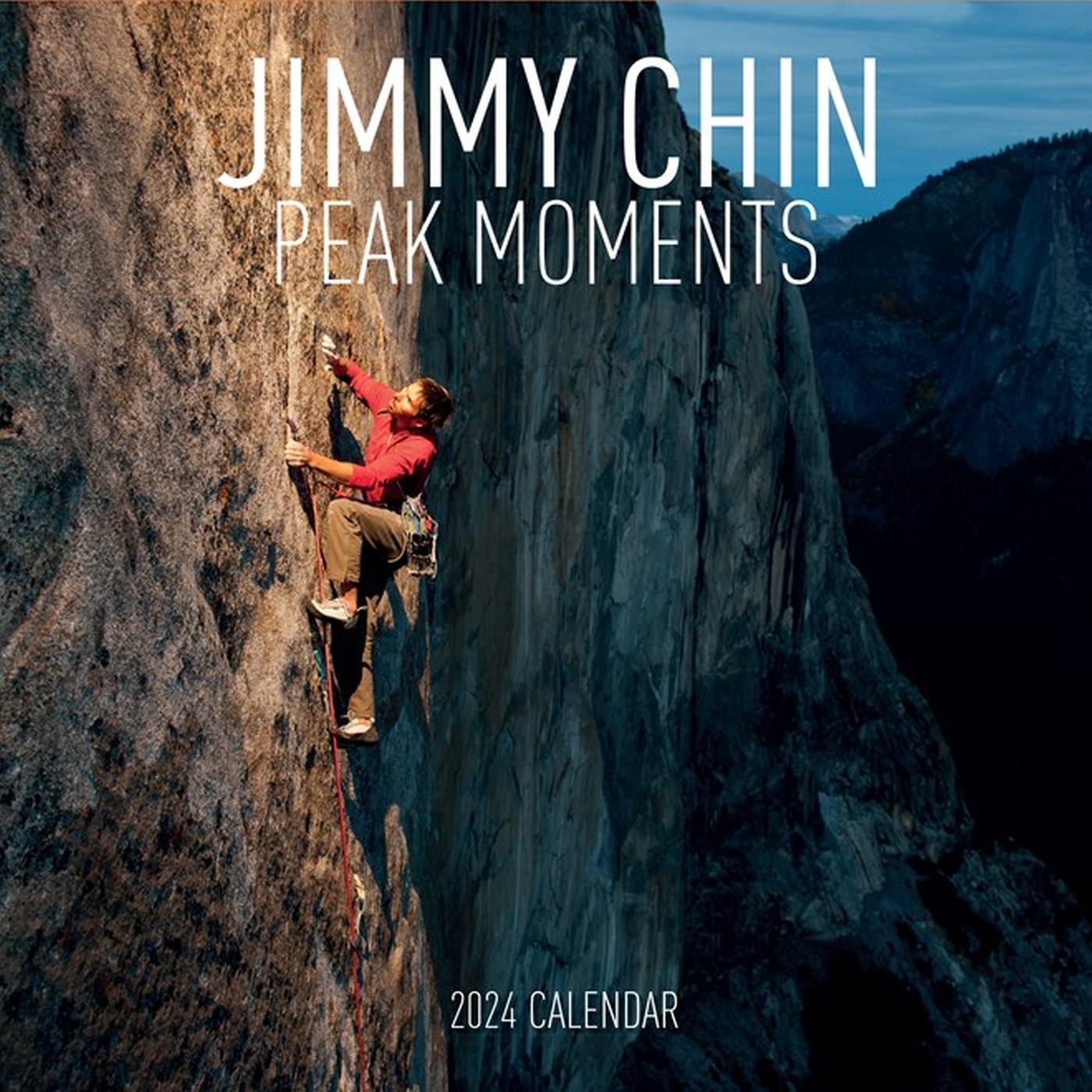 Vorderes Coverbild Jimmy Chin Peak Moments Wall Calendar 2024