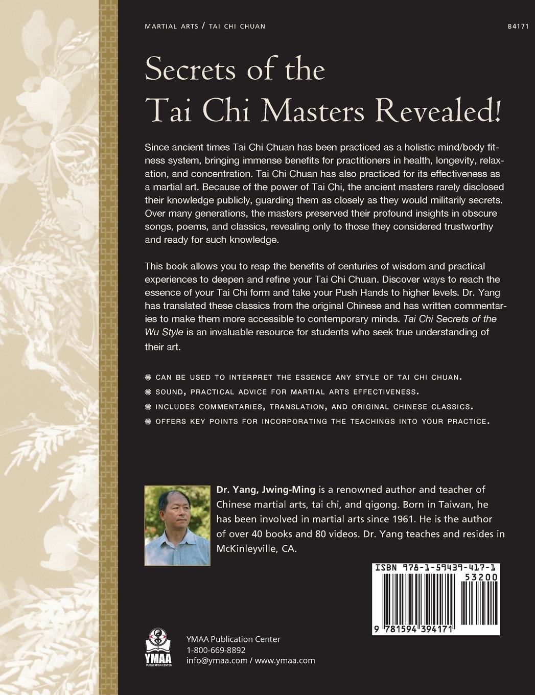 Rückseitencover Tai CHI Secrets of the Wu Style