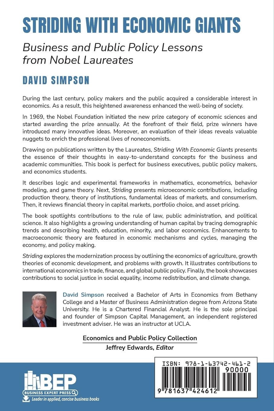 Rückseitencover Striding With Economic Giants