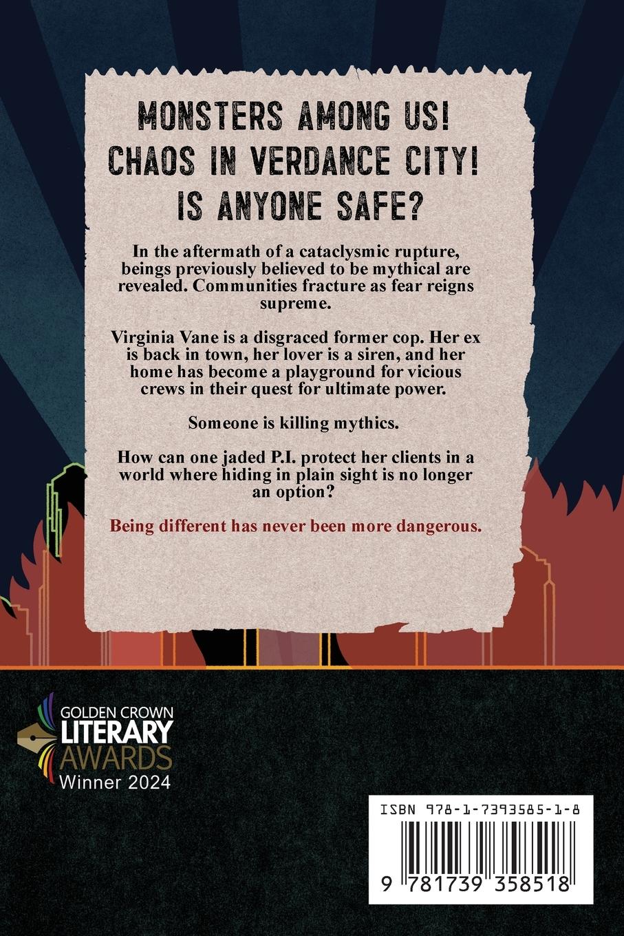 Rückseitencover Rhapsody in Flames