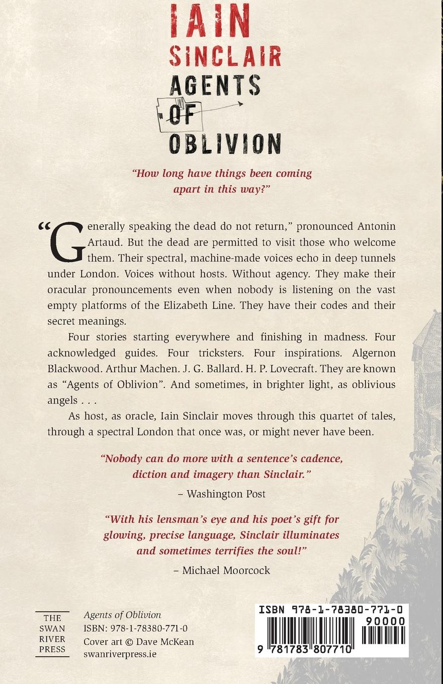 Rückseitencover Agents of Oblivion