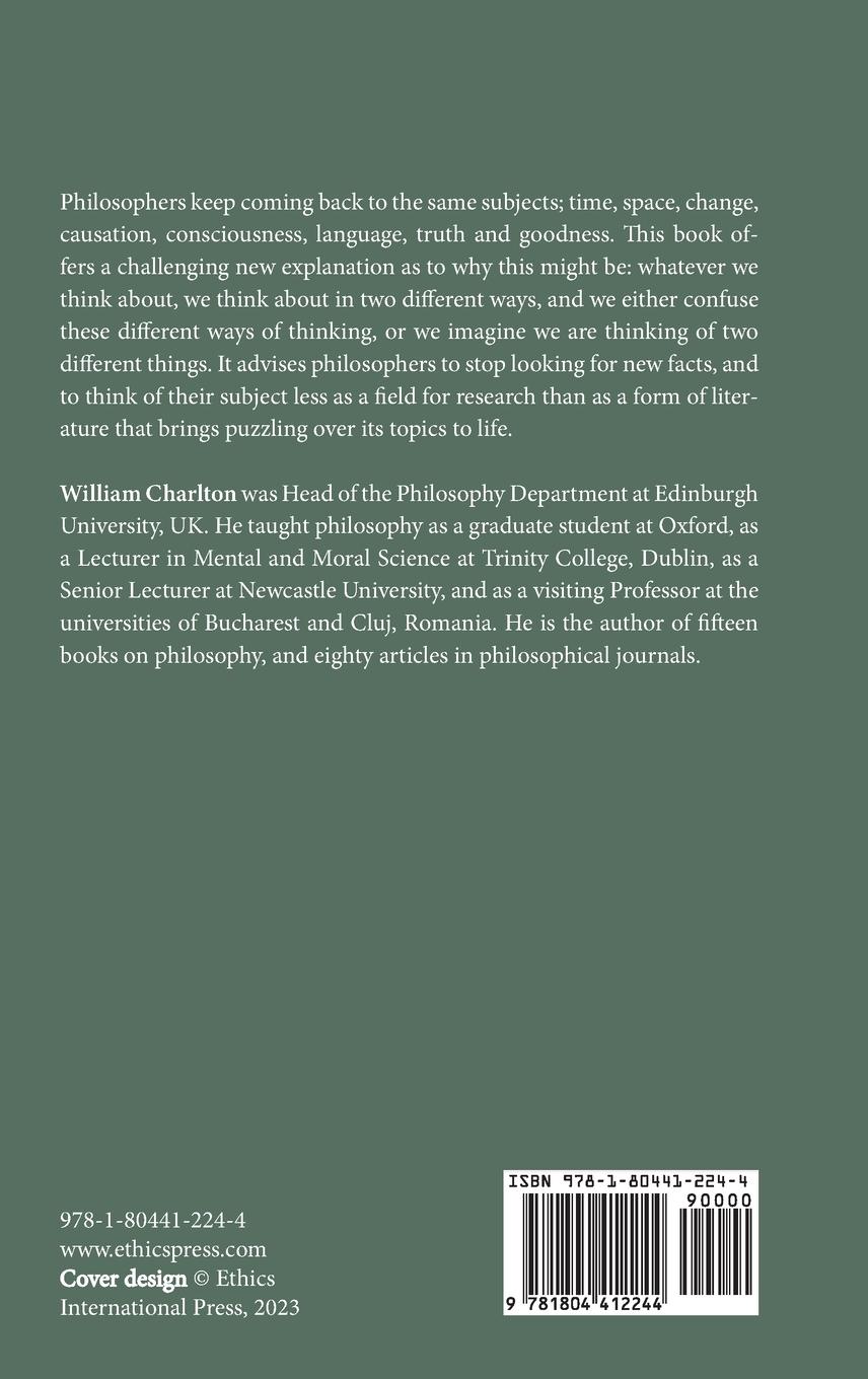 Rückseitencover Philosophising