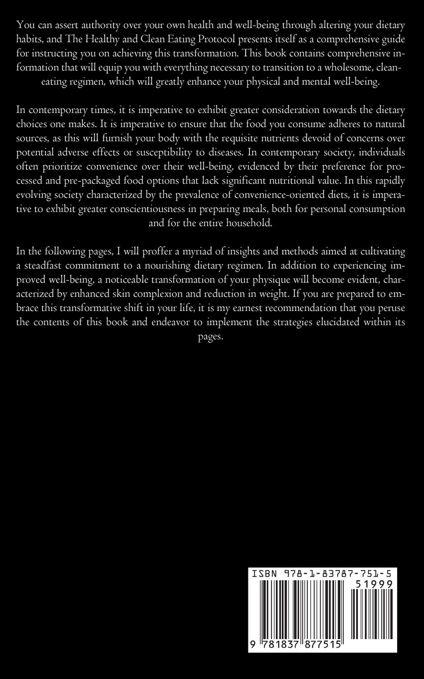 Rückseitencover Clean Eating