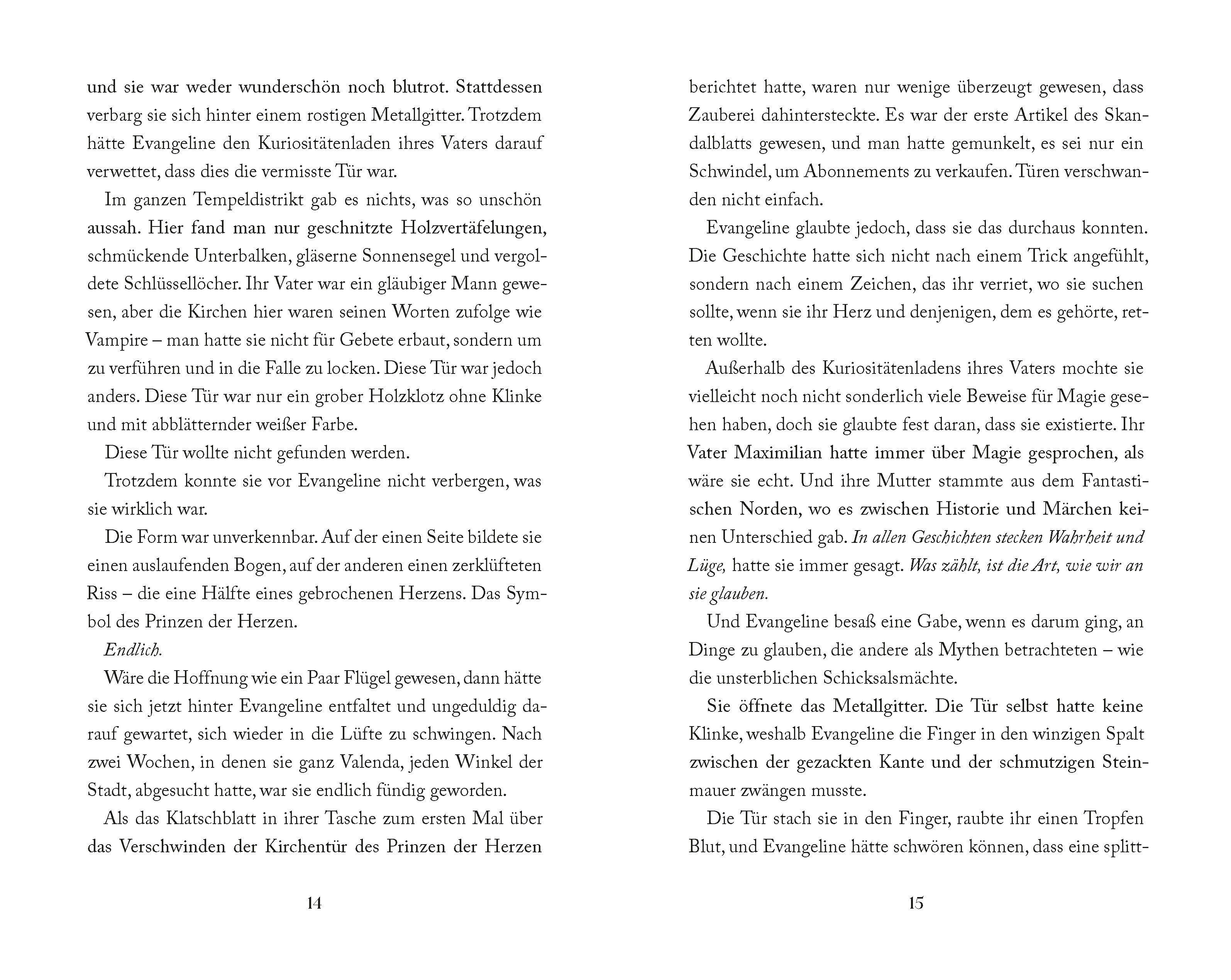 Beispielinhalt (Bild) Once Upon a Broken Heart