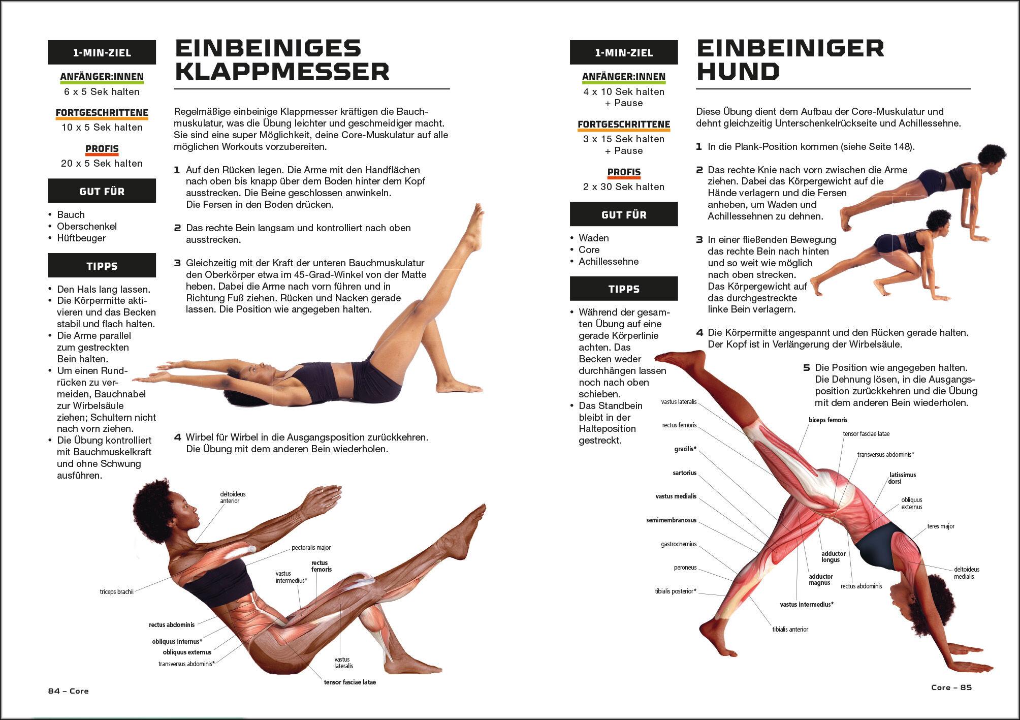 Beispielinhalt (Bild) Fit und stark in 10 Minuten
