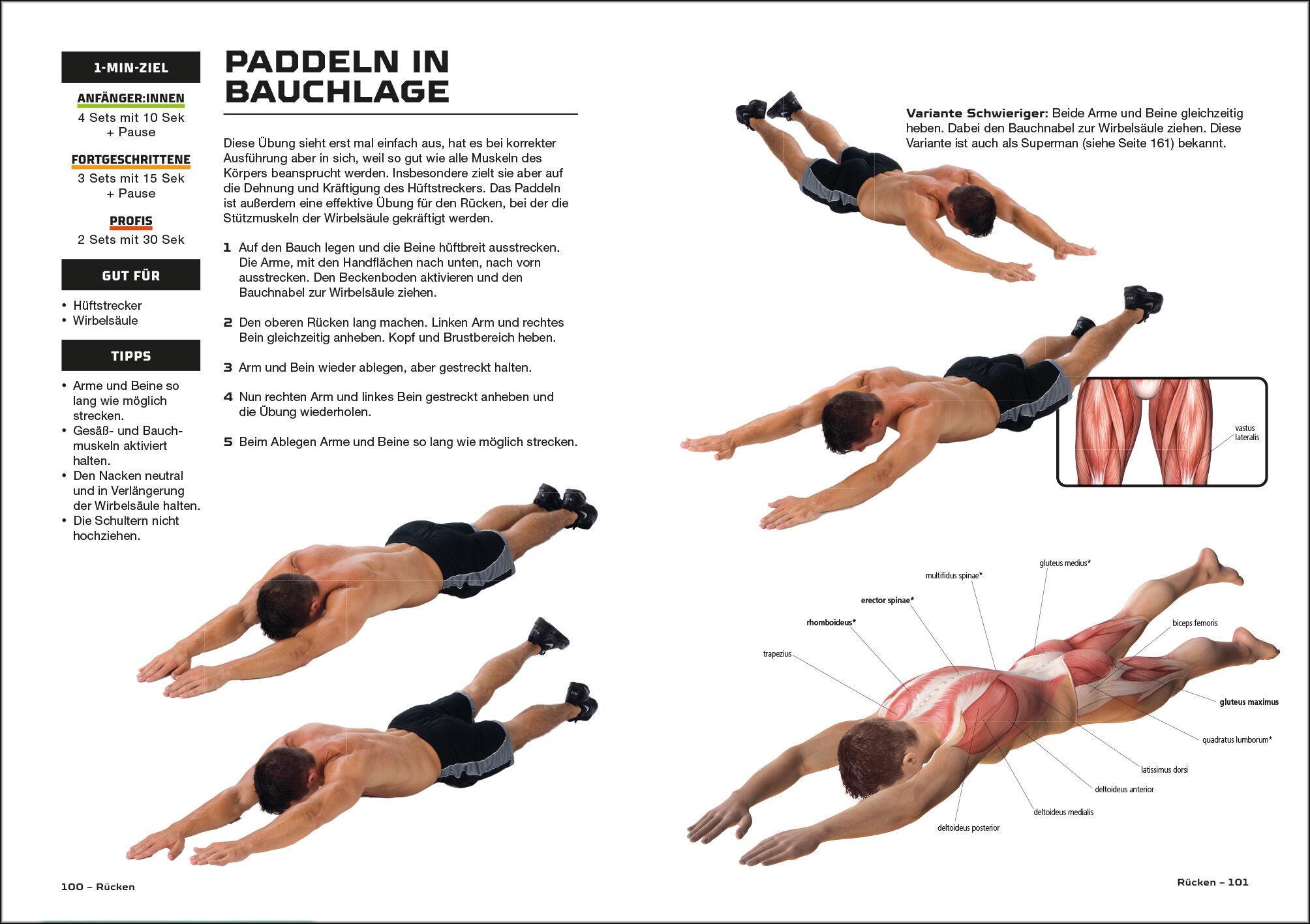 Beispielinhalt (Bild) Fit und stark in 10 Minuten
