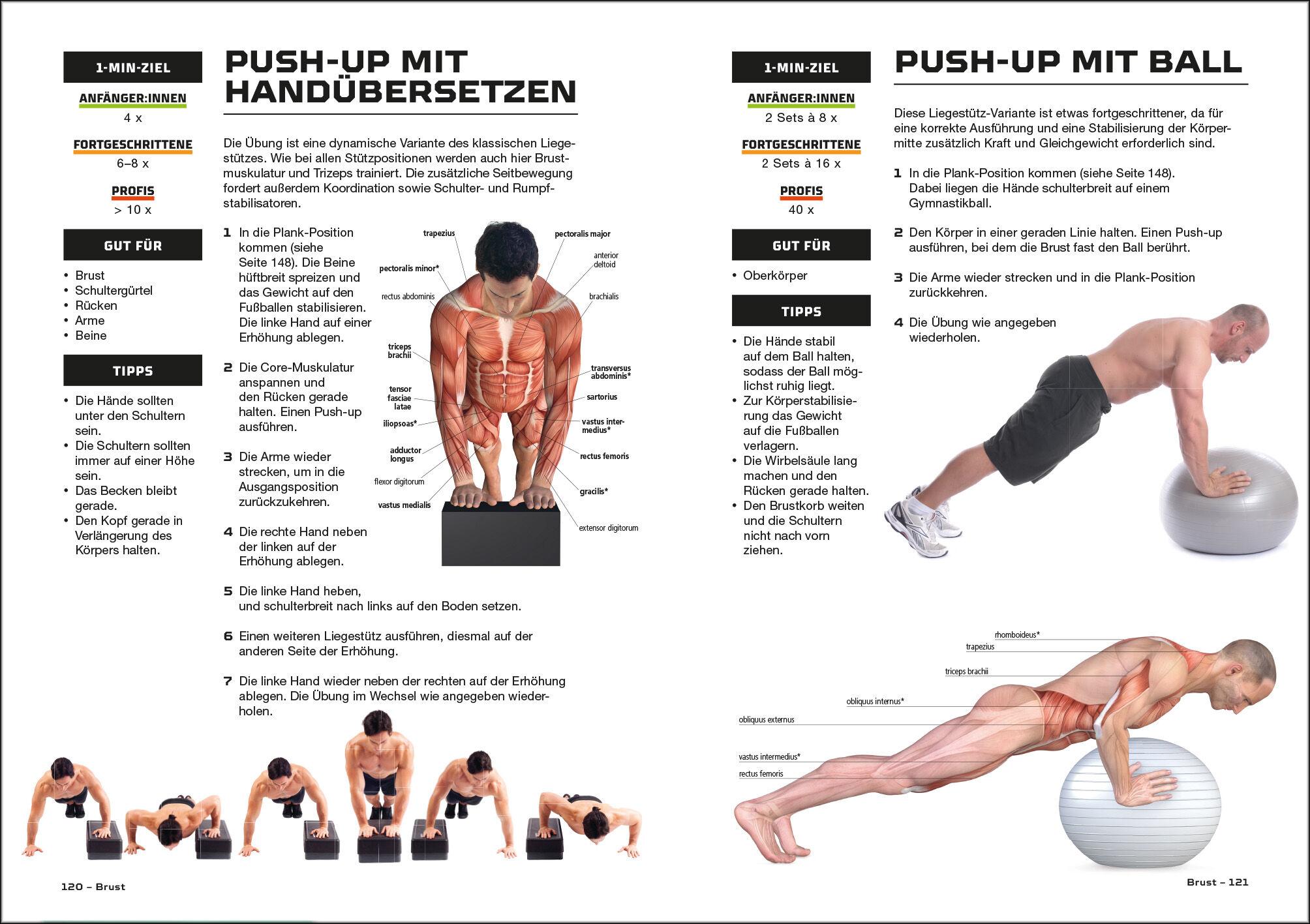 Beispielinhalt (Bild) Fit und stark in 10 Minuten