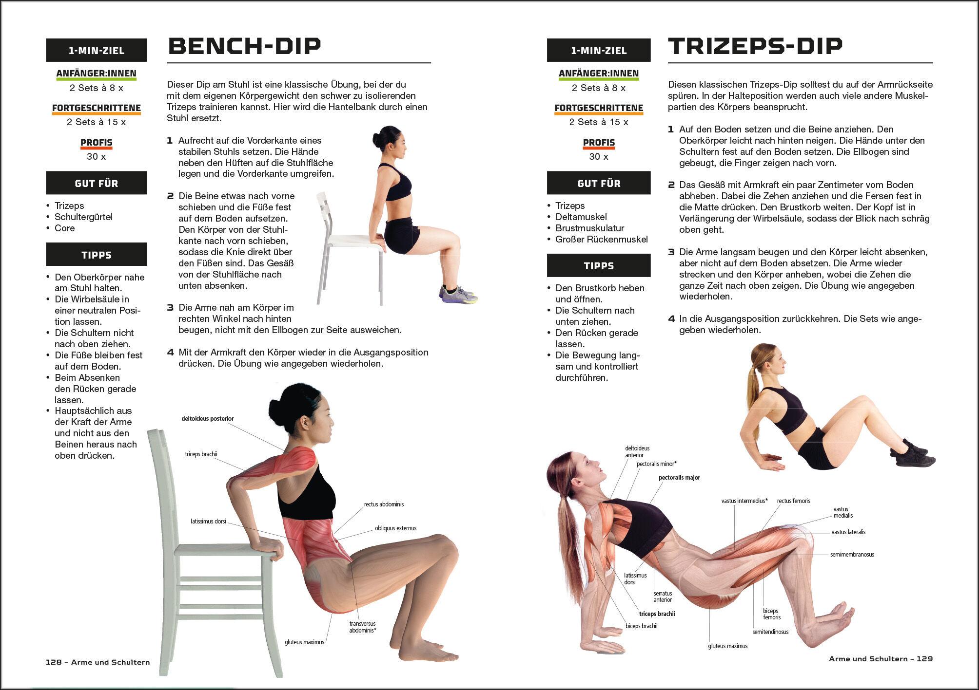 Beispielinhalt (Bild) Fit und stark in 10 Minuten